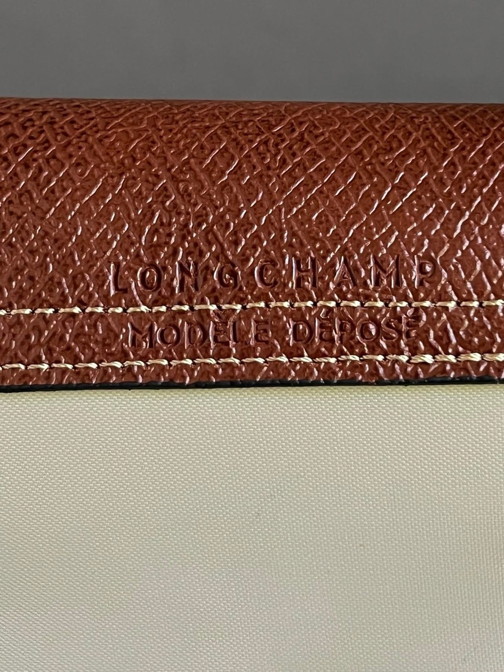 Longchamp XS Le Pliage Original Pouch with Strap - Picture 7 of 13